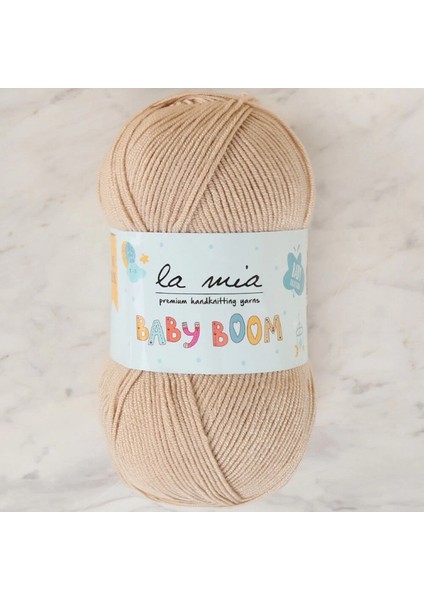 La Mia Baby Boom Bej El Örgü Ipi - 855 - 34264