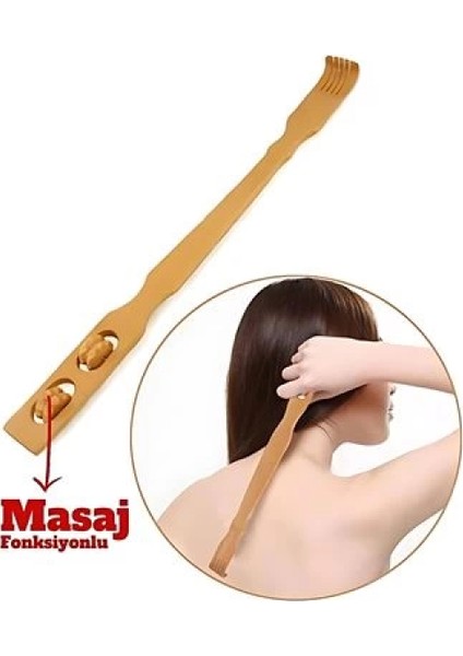Masajlı Sırt Kaşıma Aparatı - Bambu Sırt Kaşıyıcı fiyatları