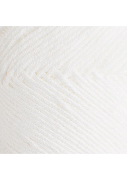 La Mia Baby Cotton Beyaz El Örgü İpi - L001 - 33628 fiyatları