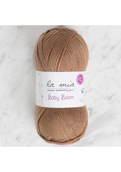 La Mia Baby Boom Kahverengi El Örgü İpi - 1886 - 34113