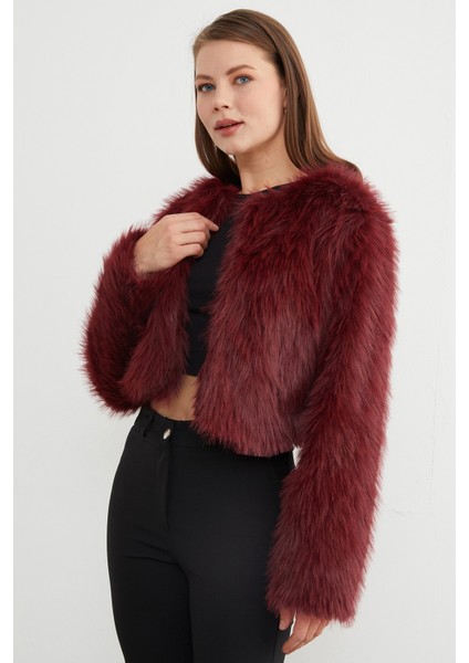 Suni Kürk Crop Ceket fiyatları