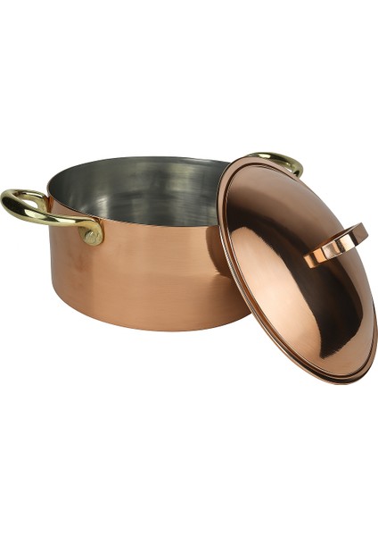 El Yapımı Bakır Derin Tencere Modern 23×12CM fiyatları