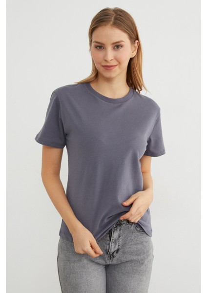 Basic Bisiklet Yaka Tişört fiyatları