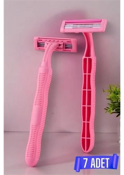 Çift Bıçaklı Banyo Tıraş Bıçağı – 7’li Paket, Hassas ve Hijyenik Tıraş İçin