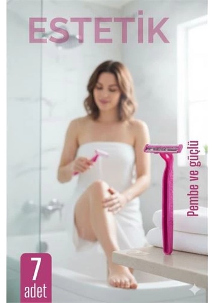 Çift Bıçaklı Banyo Tıraş Bıçağı – 7’li Paket, Hassas ve Hijyenik Tıraş İçin fiyatları