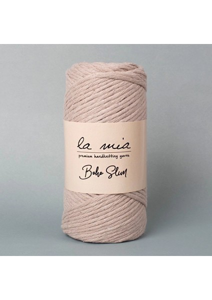 La Mia Boho Slim Bej El Örgü Ipi - L156 - 34252