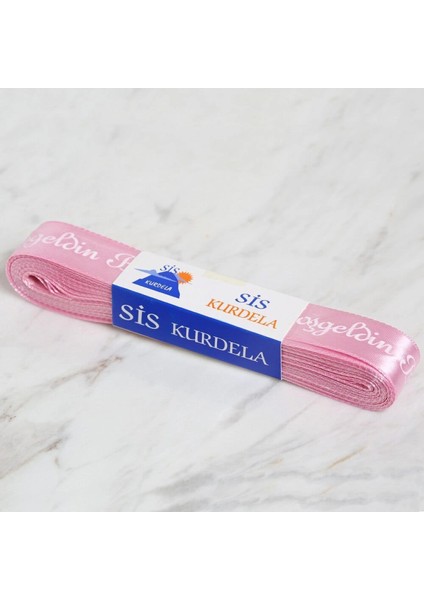 Loren Crafts 2cm 10 mt Pembe Saten Hoşgeldin Bebek