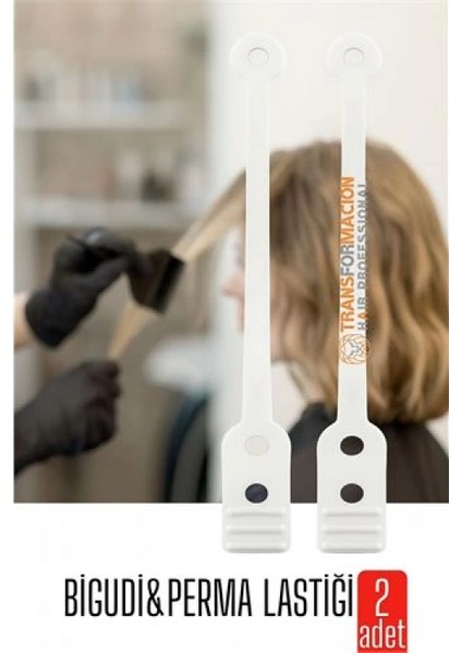 Bigudi Lastiği - Esnek Perma Lastikleri 2 ADET