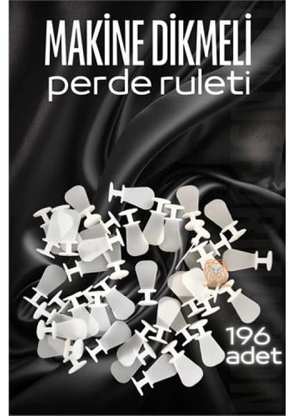 Makine Dikmeli Perde Düğmesi Perde Ruleti Perde Düğmesi 196 Adet fiyatları