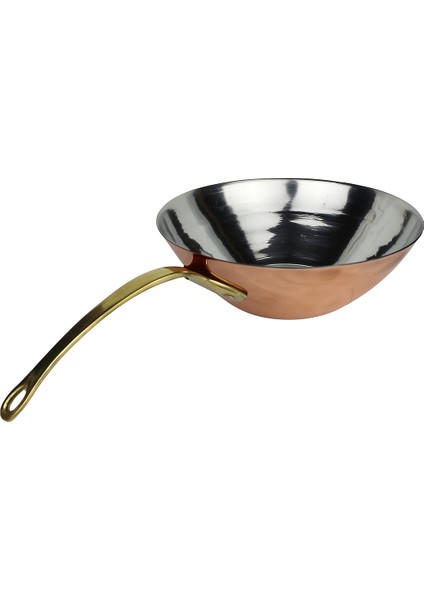 Şef Tipi Genişletilmiş Bakır Sote ve Sos Tavası 25×9cm fiyatları