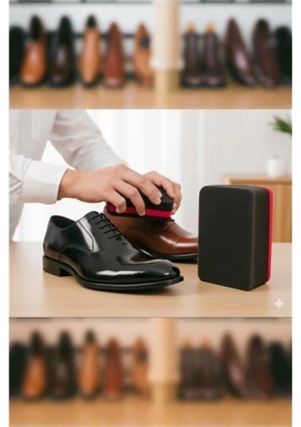 Ayakkabı ve Deri Parlatıcı Sünger – Kompakt Boy, Anında Parlaklık