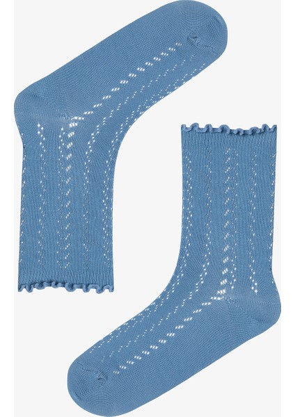 3 Çift Pamuklu Fırfırlı Soket Çorap fiyatları