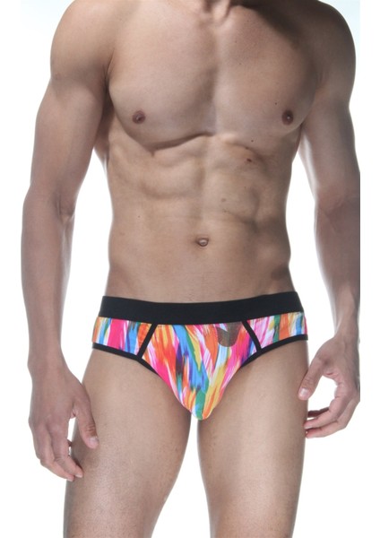 Renkli Jockstrap Fantezi Iç Giyim