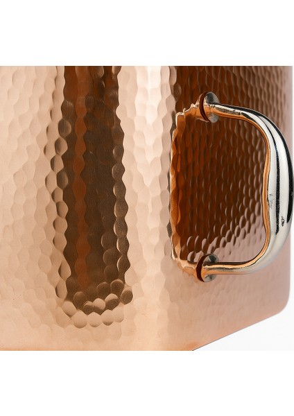 Şef Tipi El Yapımı Bakır Fırın Kazanı 32×22CM fırsatları