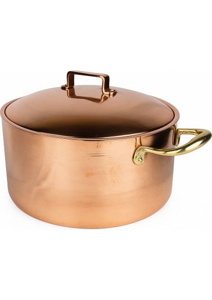 El Yapımı Bakır Pilav ve Karnıyarık Tenceresi 25×10CM fiyatları