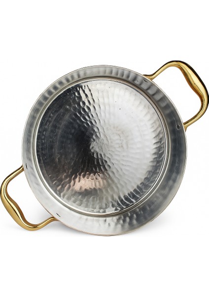 El Yapımı Bakır Pilav ve Karnıyarık Tenceresi 25×10CM fırsatları