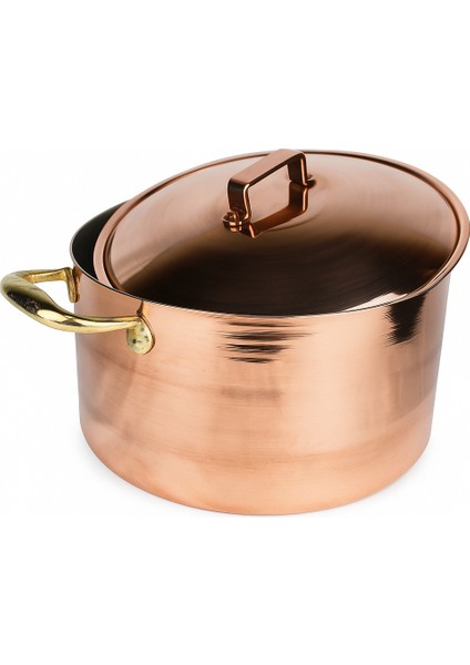 El Yapımı Bakır Pilav ve Karnıyarık Tenceresi 25×10CM indirimleri