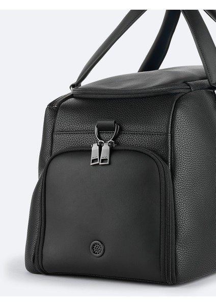 Erkek Siyah Deri Seyahat Çantası A52Y9102 indirimleri