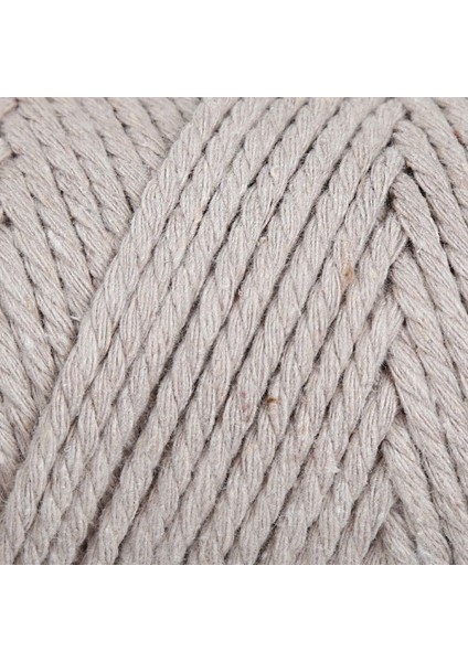 Loren Decor Slim 3 Büküm Makrome İpi Bej - L049 fiyatları