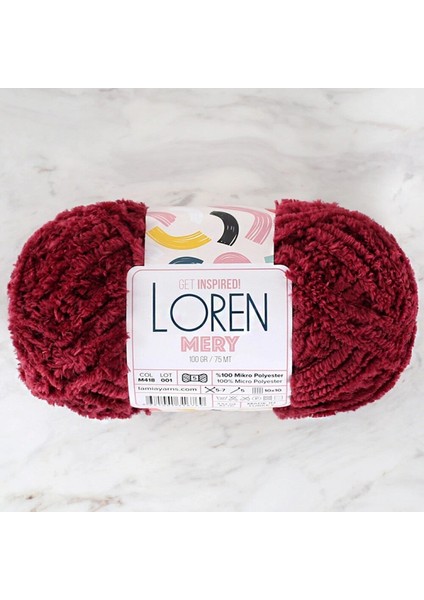Loren Mery Mürdüm El Örgü Ipi - M418 modelleri