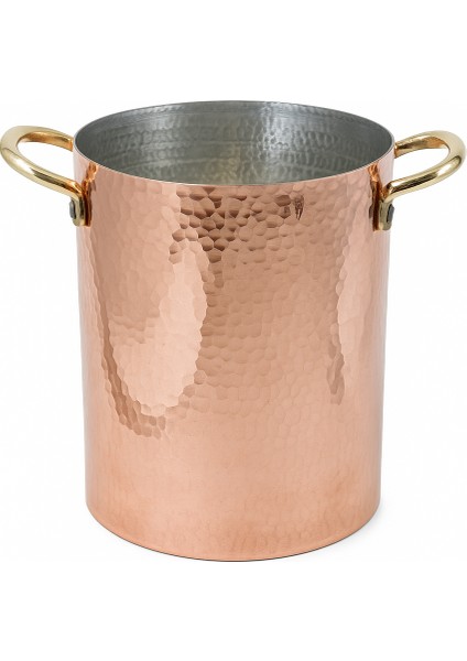 El Yapımı Modern Bakır Buz Kovası 16×21CM modelleri