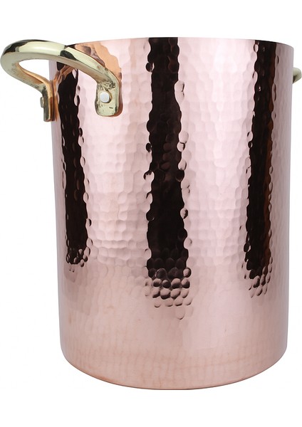 El Yapımı Modern Bakır Buz Kovası 16×21CM fırsatları