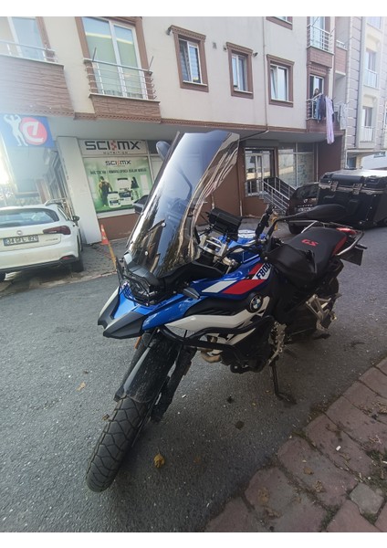 Bmw F800 Gs 2024 Uyumlu Model Tur Cami Şeffaf Veya Fume 44CM Kisa modelleri