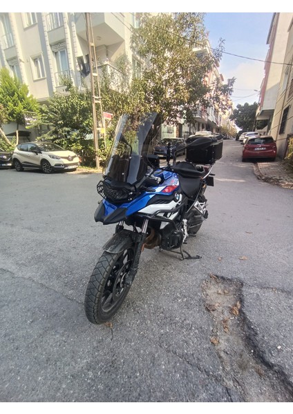 Bmw F800 Gs 2024 Uyumlu Model Tur Cami Şeffaf Veya Fume 44CM Kisa