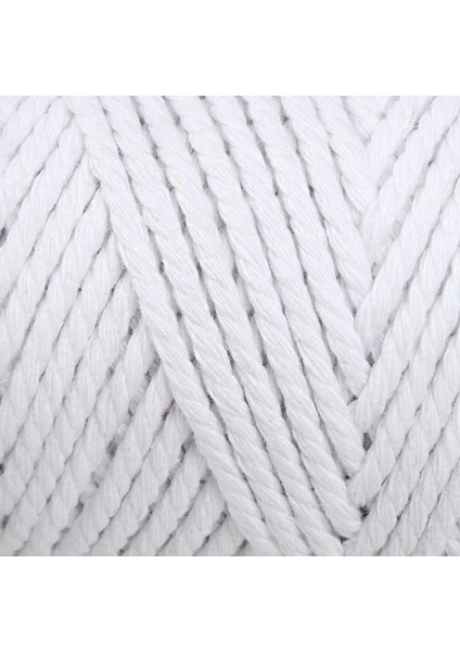 Loren Decor Slim 3 Büküm Makrome İpi Beyaz - L001 fiyatları