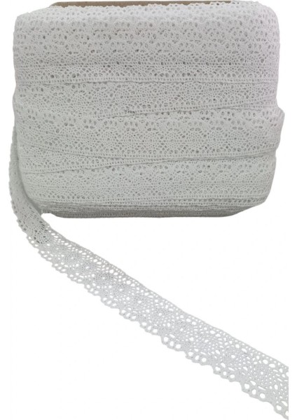 Kopanaki Dantel en 4 cm Beyaz 5 Metre