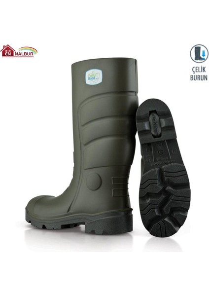 Pollyboot Vega 44 Numara Çelik Burunlu Çizme Poliüratan fiyatları