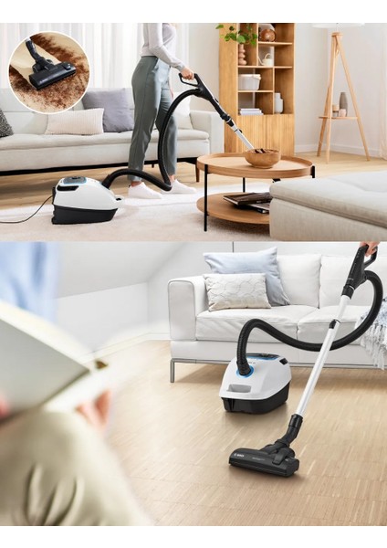 Kumandalı Kontrol Turbo Serie 6 Propower Toz Torbalı Süpürge + Bosch Çelik Çay Makinesi Almanya’da Üretilen Bosch Motor Teknolojisi ile Sürekli Yüksek Performans fırsatları