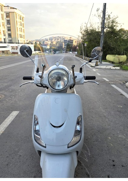 Sym Fiddle 2 3 4 Ön Cam 2009-2023 Model 44CM Şeffaf Renkli Aparat Gönderilmeyecek indirimleri