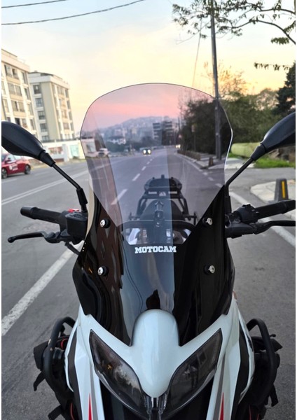 Benelli Trk 251 Siperlik Ön Cam 2019-2023 Model 56CM Füme Renkli 4mm