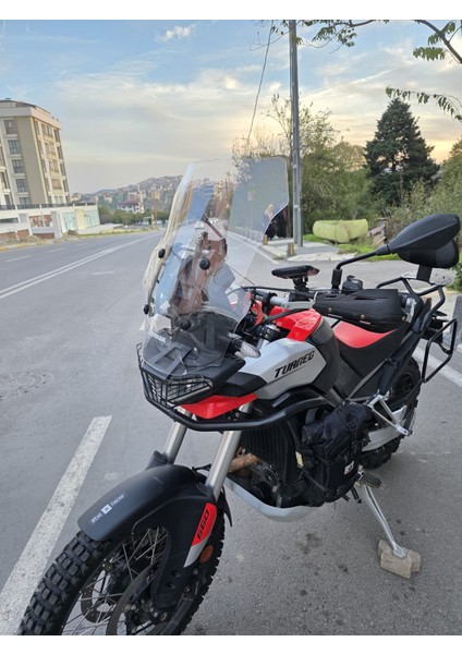 Aprilia Tuareg 660 Siperlik Ön Cam 2022-2025 Model 58CM Şeffaf Renkli 4mm modelleri