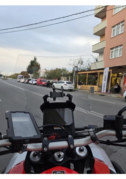 Aprilia Tuareg 660 Siperlik Ön Cam 2022-2025 Model 58CM Şeffaf Renkli 4mm fırsatları