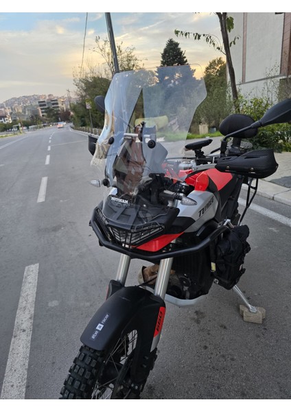 Aprilia Tuareg 660 Siperlik Ön Cam 2022-2025 Model 58CM Şeffaf Renkli 4mm indirimleri