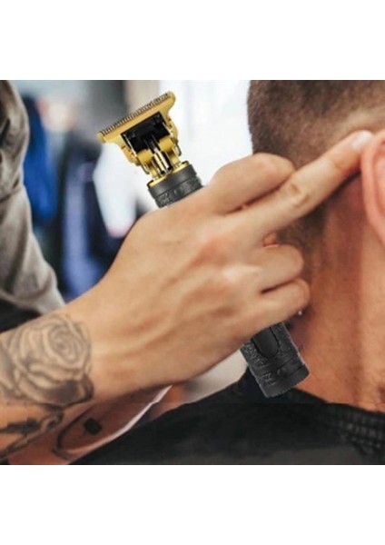 Vintage Görünümlü Güçlü 4 Farklı Başlıklı USB ŞarjlI Manuel Tıraş Makinası modelleri