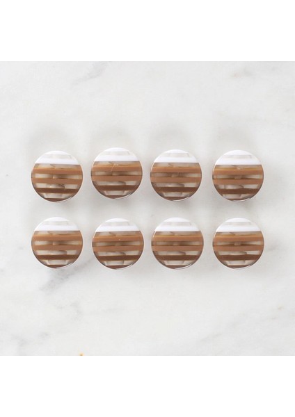 Loren Crafts 8'li Desenli Düğme - 1088 fiyatları