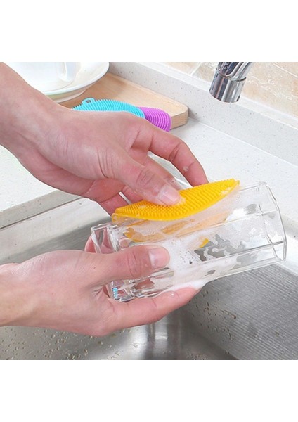 2'li Kir Tutmaz Tırtıklı Yüzey Bulaşık Yıkama Pedi indirimleri