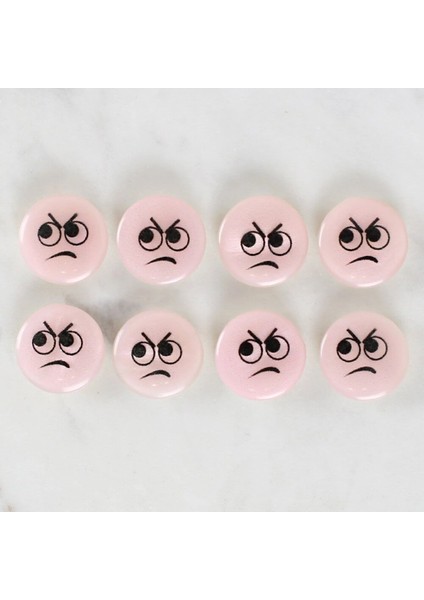 Loren Crafts 8'li Kızgın Yüz Düğme - 1021 fiyatları