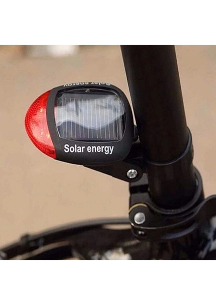 LED Güneş Enerjisi ile Şarj Edilebilir Bisiklet Kuyruk Lambası Solar Bisiklet Lambası indirimleri