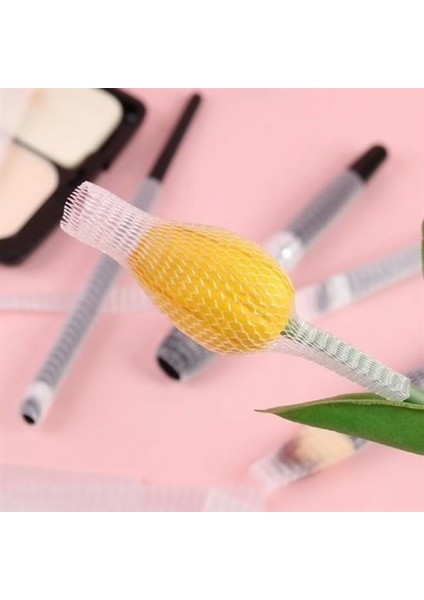 Makyaj Far Allık Kontür Eyeliner Fırça Malzemeleri Ürünleri Koruyucu File Kapak Örgü Kılıf S indirimleri
