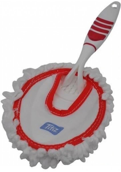 Mikrofiber Duster Toz Leke Kir Alıcı Temizleyici Tutacaklı Temizlik Bezi Aparatı Malzemesi