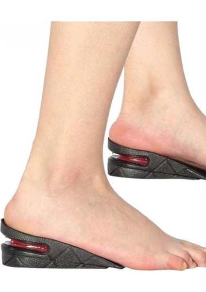 5 cm Boy Uzatıcı Silikon Ortopedik Topuk Tabanlık – Yüksek Konforlu Gizli Yükseltici Ped (Unisex) fırsatları