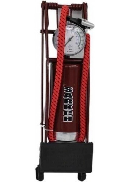 Basınç Göstergeli Ayak Pompası Araba Bisiklet Motor Lastik Pompası fırsatları