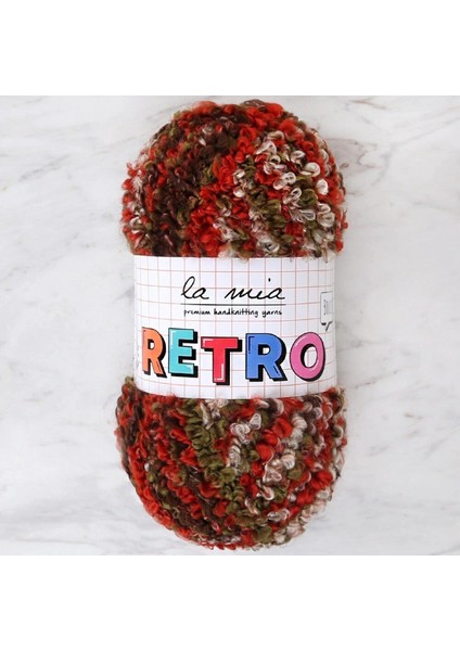 La Mia Retro Ebruli El Örgü Ipi - LM2603