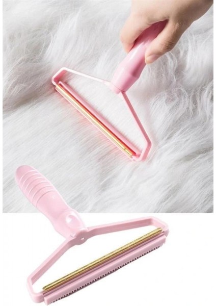 Çift Taraflı Elbise Kazak Plastik Kumaş Tüy Alma ve Tiftik Temizleyici Toplayıcı Taşınabilir indirimleri