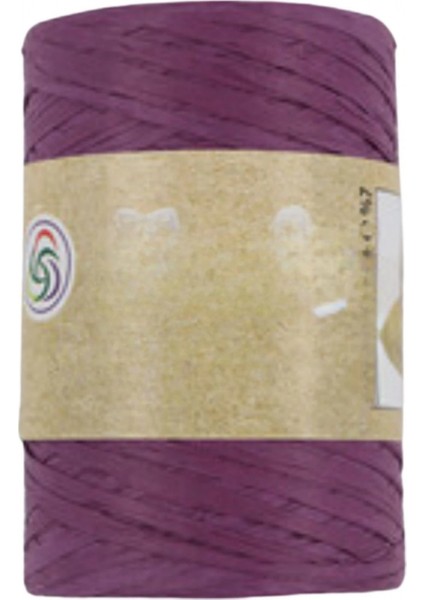 Rafya İp 50 gr Mürdüm