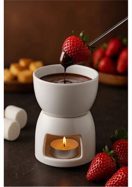 Porselen Fondü Seti